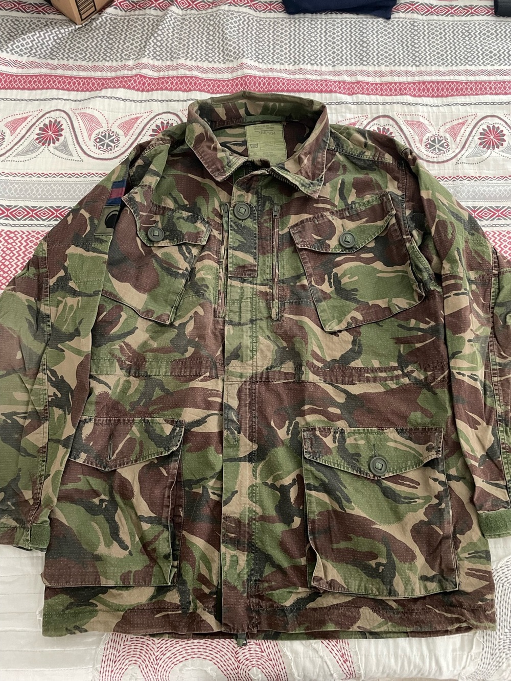 British DPM surplus field jacket size 180/104 (L/XL)
